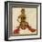 Javanese Dancer in a Seated Pose-Tyra Kleen-Framed Art Print