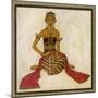 Javanese Dancer in a Seated Pose-Tyra Kleen-Mounted Art Print