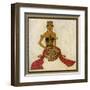 Javanese Dancer in a Seated Pose-Tyra Kleen-Framed Art Print