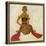 Javanese Dancer in a Seated Pose-Tyra Kleen-Stretched Canvas