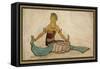 Javanese Dancer Performing the Female Style in a Seated Pose-Tyra Kleen-Framed Stretched Canvas