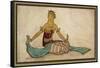 Javanese Dancer Performing the Female Style in a Seated Pose-Tyra Kleen-Framed Stretched Canvas