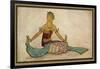 Javanese Dancer Performing the Female Style in a Seated Pose-Tyra Kleen-Framed Art Print