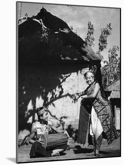 Javanese Dancers-null-Mounted Photographic Print