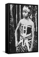 Javanese Girl Dancer-null-Framed Stretched Canvas