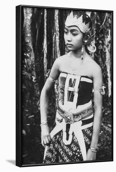 Javanese Girl Dancer-null-Framed Photographic Print