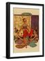 Javanese Girls Examne Fabric-null-Framed Art Print