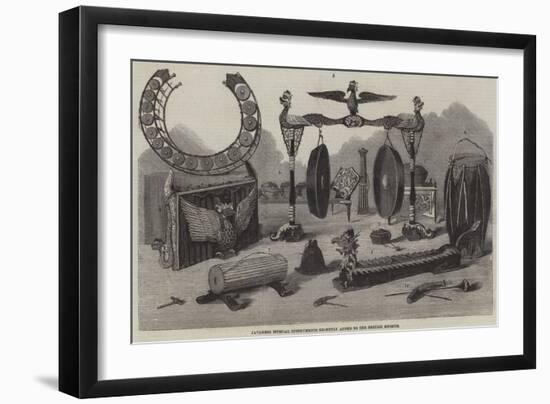 Javanese Musical Instruments Recently Added to the British Museum-null-Framed Giclee Print