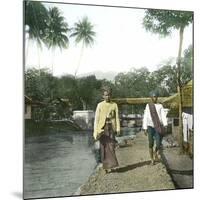 Javanese People from the City of Bogor (Indonesia), around 1900-Leon, Levy et Fils-Mounted Photographic Print