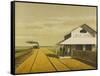 Javanese Railway Stn.-JC Rappard-Framed Stretched Canvas