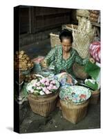 Javanese Woman, Jogjakarta, Java, Indonesia, Southeast Asia-Sybil Sassoon-Stretched Canvas