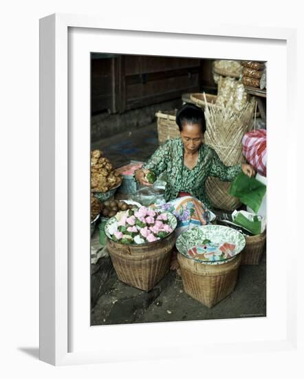Javanese Woman, Jogjakarta, Java, Indonesia, Southeast Asia-Sybil Sassoon-Framed Photographic Print