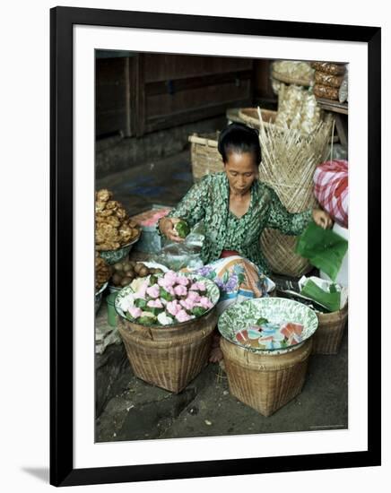 Javanese Woman, Jogjakarta, Java, Indonesia, Southeast Asia-Sybil Sassoon-Framed Photographic Print