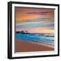 Javea Xabia El Arenal Beach Sunrise in Mediterranean Alicante Spain-Natureworld-Framed Photographic Print