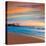 Javea Xabia El Arenal Beach Sunrise in Mediterranean Alicante Spain-Natureworld-Stretched Canvas