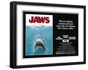 Jaws, 1975-null-Framed Giclee Print