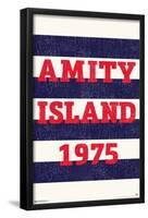 Jaws - Amity Island 1975-Trends International-Framed Poster