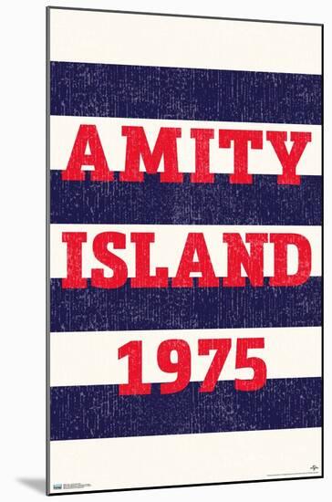 Jaws - Amity Island 1975-Trends International-Mounted Poster