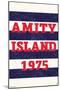 Jaws - Amity Island 1975-Trends International-Mounted Poster