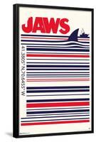 Jaws - Barcode-Trends International-Framed Poster