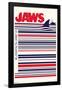 Jaws - Barcode-Trends International-Framed Poster