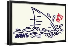 Jaws - Bite Me-Trends International-Framed Poster
