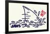 Jaws - Bite Me-Trends International-Framed Poster