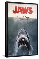 Jaws-null-Framed Standard Poster