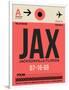 JAX Jacksonville Luggage Tag I-NaxArt-Framed Art Print