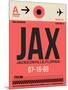 JAX Jacksonville Luggage Tag I-NaxArt-Mounted Art Print