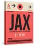 JAX Jacksonville Luggage Tag I-NaxArt-Stretched Canvas