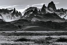 Sunset Over The Cerro Torre Mount Fitzroy Spires In Los Glacieres National Park, Argentina-Jay Goodrich-Photographic Print