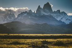 Sunset Over The Cerro Torre Mount Fitzroy Spires In Los Glacieres National Park, Argentina-Jay Goodrich-Photographic Print