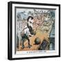 Jay Gould Cartoon, 1882-Frederick Burr Opper-Framed Giclee Print
