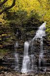USA, Pennsylvania, Benton. Waterfall in Ricketts Glen State Park-Jay O'brien-Photographic Print