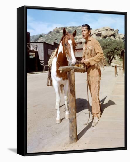 Jay Silverheels, The Lone Ranger (1949)-null-Framed Stretched Canvas