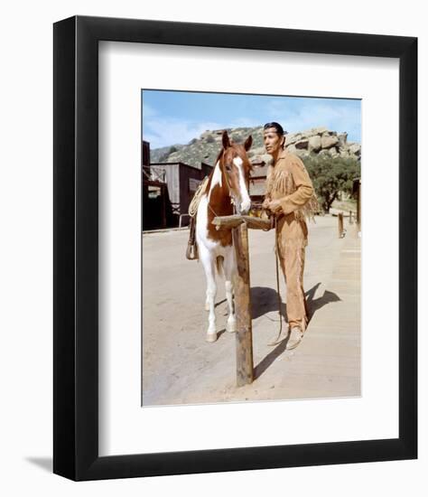 Jay Silverheels, The Lone Ranger (1949)-null-Framed Photo