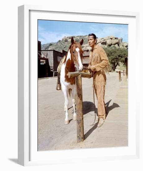 Jay Silverheels, The Lone Ranger (1949)-null-Framed Photo