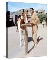 Jay Silverheels - The Lone Ranger-null-Stretched Canvas