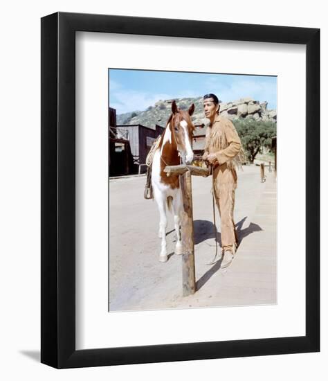 Jay Silverheels - The Lone Ranger-null-Framed Photo