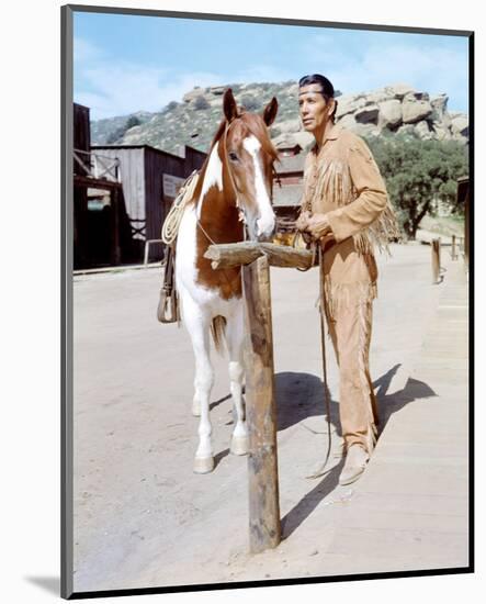 Jay Silverheels - The Lone Ranger-null-Mounted Photo