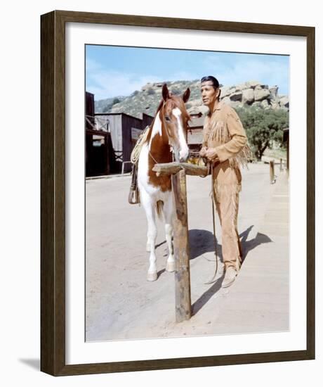 Jay Silverheels - The Lone Ranger-null-Framed Photo