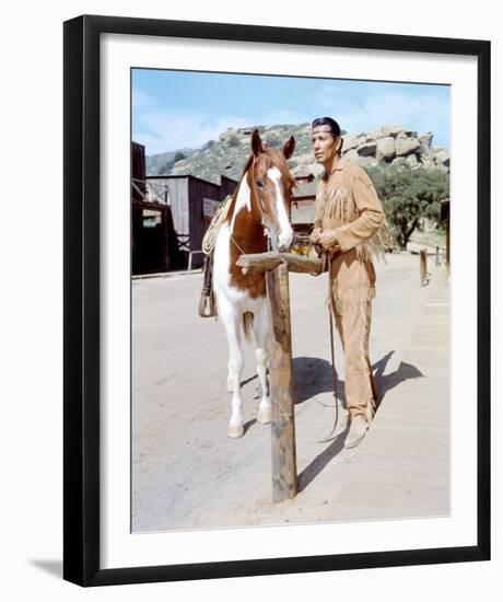 Jay Silverheels - The Lone Ranger-null-Framed Photo