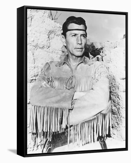 Jay Silverheels-null-Framed Stretched Canvas