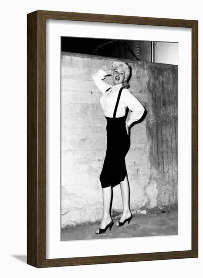 Jayne Mansfield, Ca. Late 1950s-null-Framed Premium Photographic Print