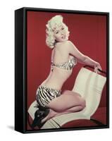 Jayne Mansfield-null-Framed Stretched Canvas