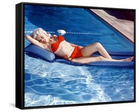 Jayne Mansfield-null-Framed Stretched Canvas