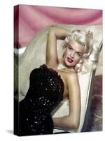 Jayne Mansfield-null-Stretched Canvas