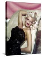 Jayne Mansfield-null-Stretched Canvas