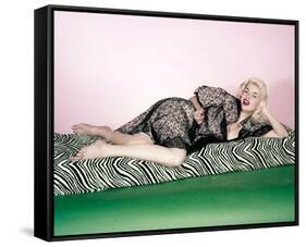 Jayne Mansfield-null-Framed Stretched Canvas